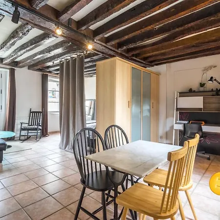 Marais Rosiers Loft - Menage Pro, Climatisation, Wifi